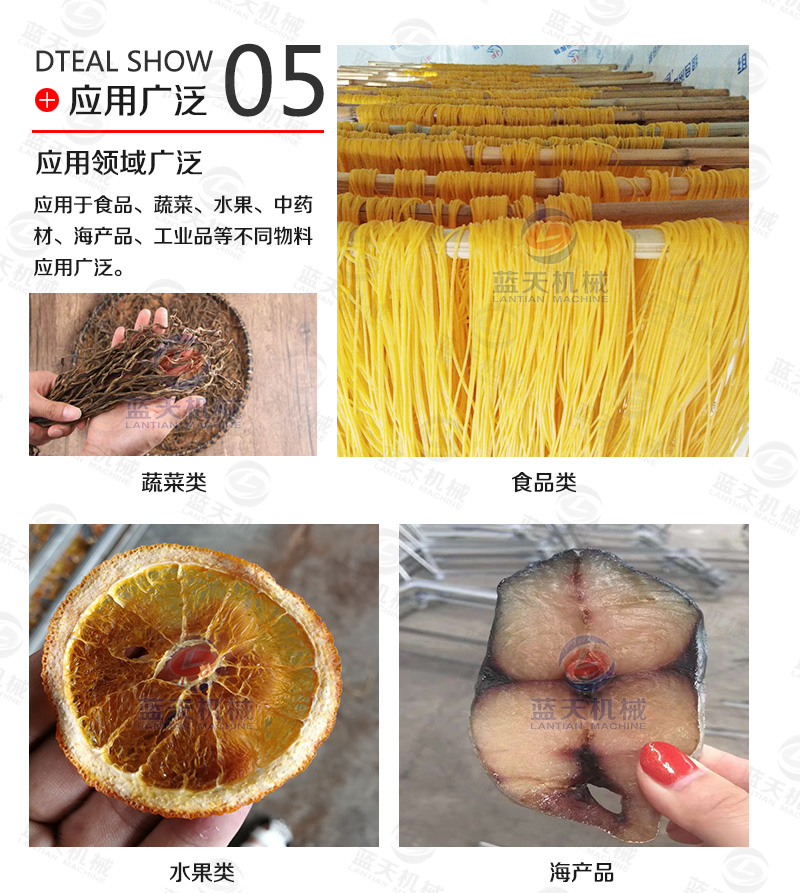 掛面烘干機應(yīng)用廣泛